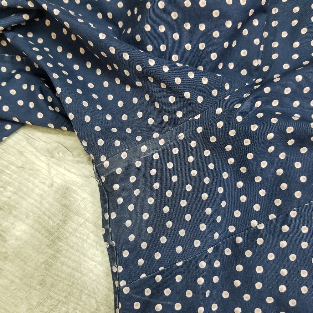 Landsend Size 16w Button Up No Iron Supima Shirt - image 8